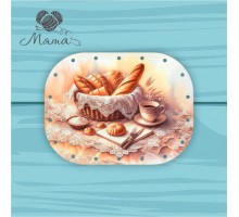 Прямоугольник для плетения 20*15см ЦП20_15№10-П