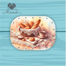 Прямоугольник для плетения 20*15см ЦП20_15№10-П