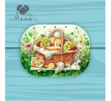 Прямоугольник для плетения 20*15см ЦП20_15№7-П
