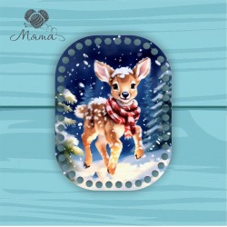 Rectangle with rounded edges 20*15cm CP15#873